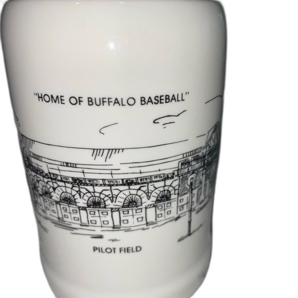 Vintage Pilot Field “Home of Buffalo Baseball “ Ceramic Beer Stein. - Picture 2 of 10